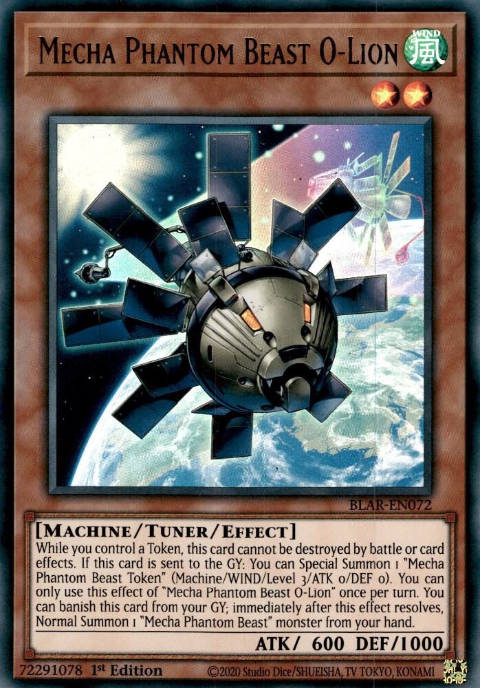 Mecha Phantom Beast O-Lion BLAR-EN072 (Battles of Legend: Armageddon)  - 1st Edition