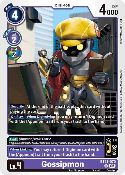 Gossipmon BT21-070 C (World Convergence) 
