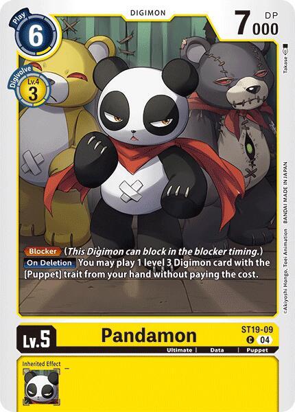 Pandamon ST19-09 C (Starter Deck 19: Fable Waltz) 