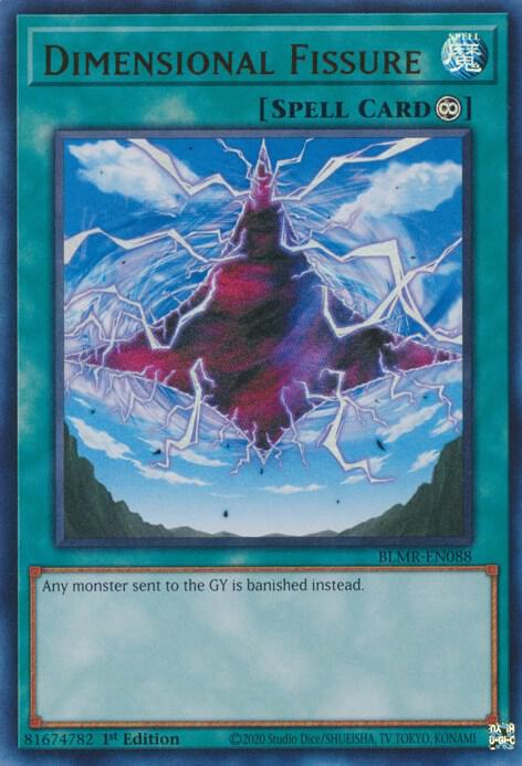 Dimensional Fissure BLMR-EN088 (Battles of Legend: Monstrous Revenge)  - 1st Edition