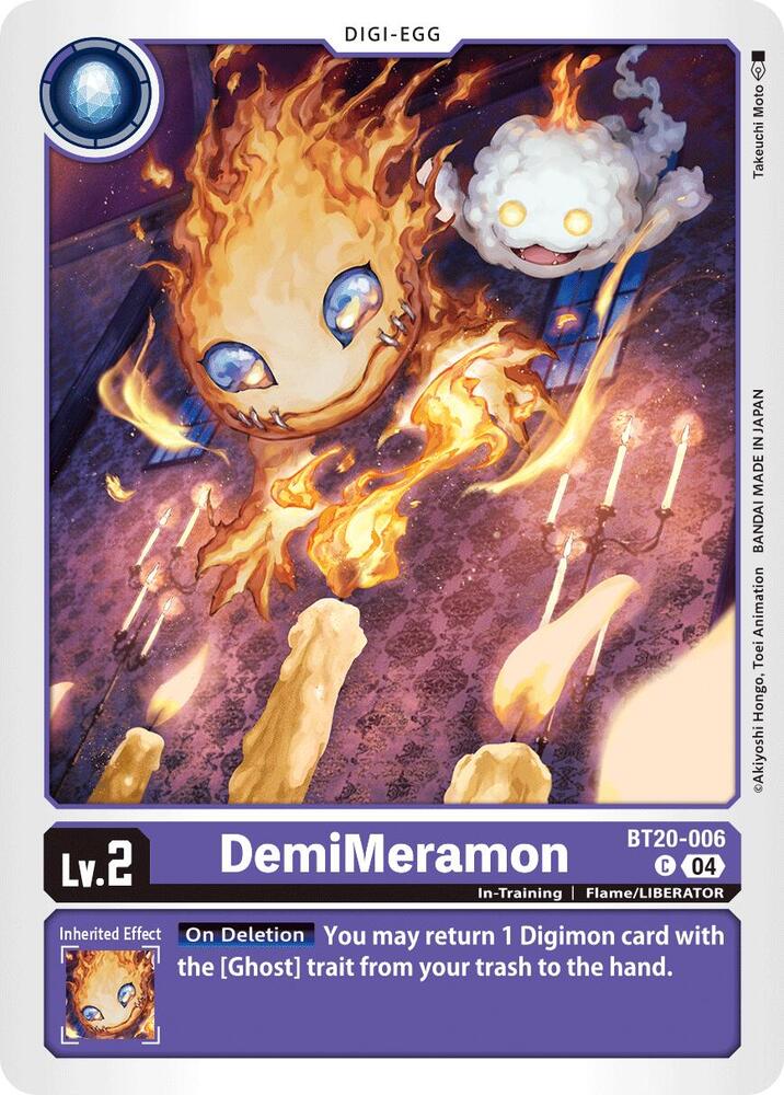 DemiMeramon BT20 006 BT20-006 C (Release Special Booster 2.5) 