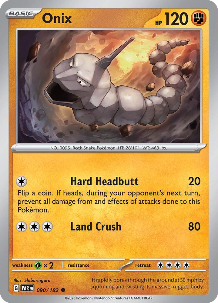 Onix 090/182 (SV04: Paradox Rift) 