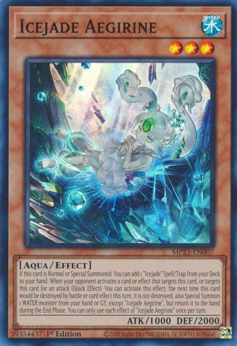 Icejade Aegirine MP23-EN007 (25th Anniversary Tin: Dueling Heroes Mega Pack)  - 1st Edition