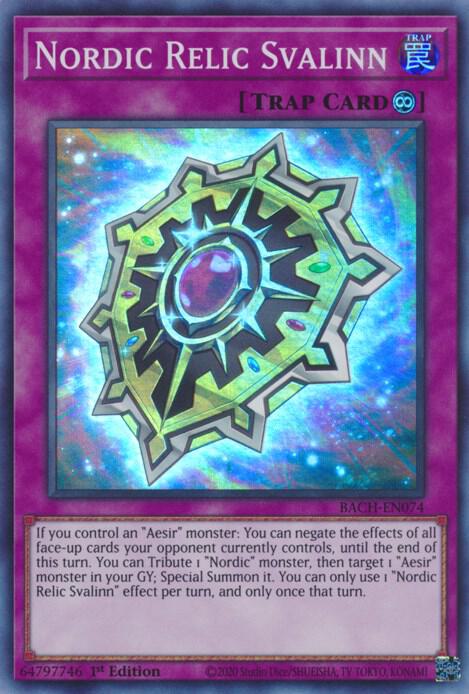 Nordic Relic Svalinn BACH-EN074 (Battle of Chaos)  - 1st Edition