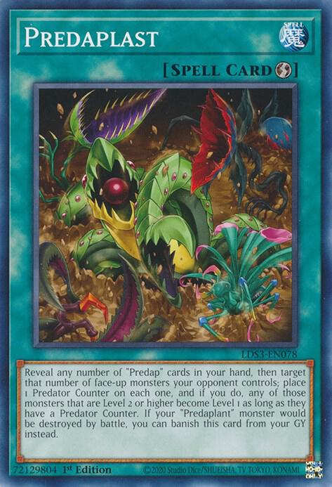 Predaplast LDS3-EN078 (Legendary Duelists: Season 3)  - 1st Edition