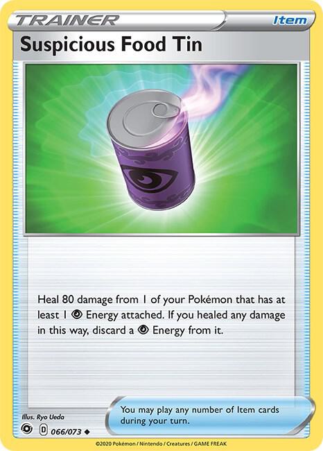 Suspicious Food Tin 66/73 (Champion's Path) 