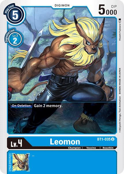 Leomon BT1-035 U (Release Special Booster 1.0) 