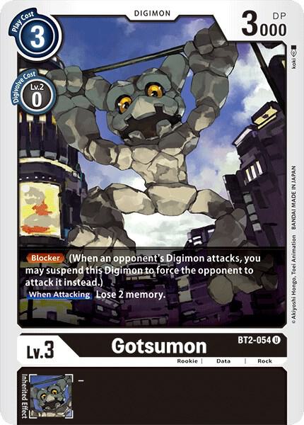 Gotsumon BT2-054 U (Release Special Booster 1.0) 