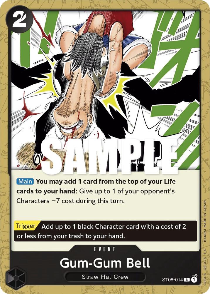 Gum-Gum Bell ST08-014 (Starter Deck 8: Monkey.D.Luffy) 