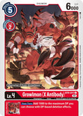 Growlmon X Antibody BT9-011 C (X Record) 