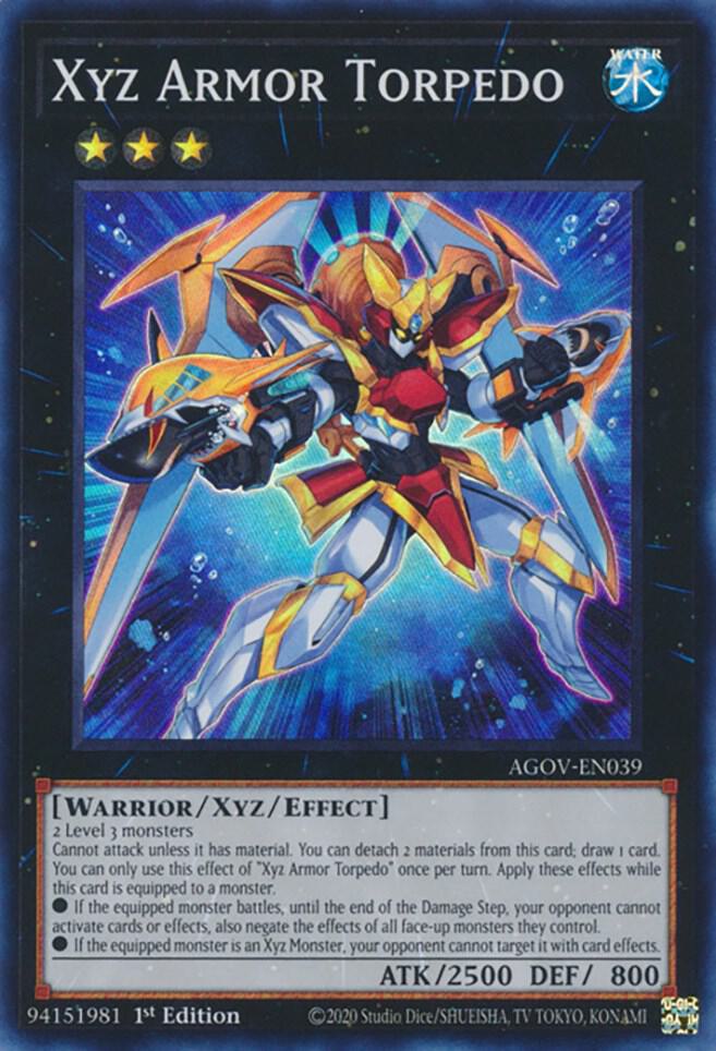 Xyz Armor Torpedo AGOV-EN039 (Age of Overlord)  - 1st Edition