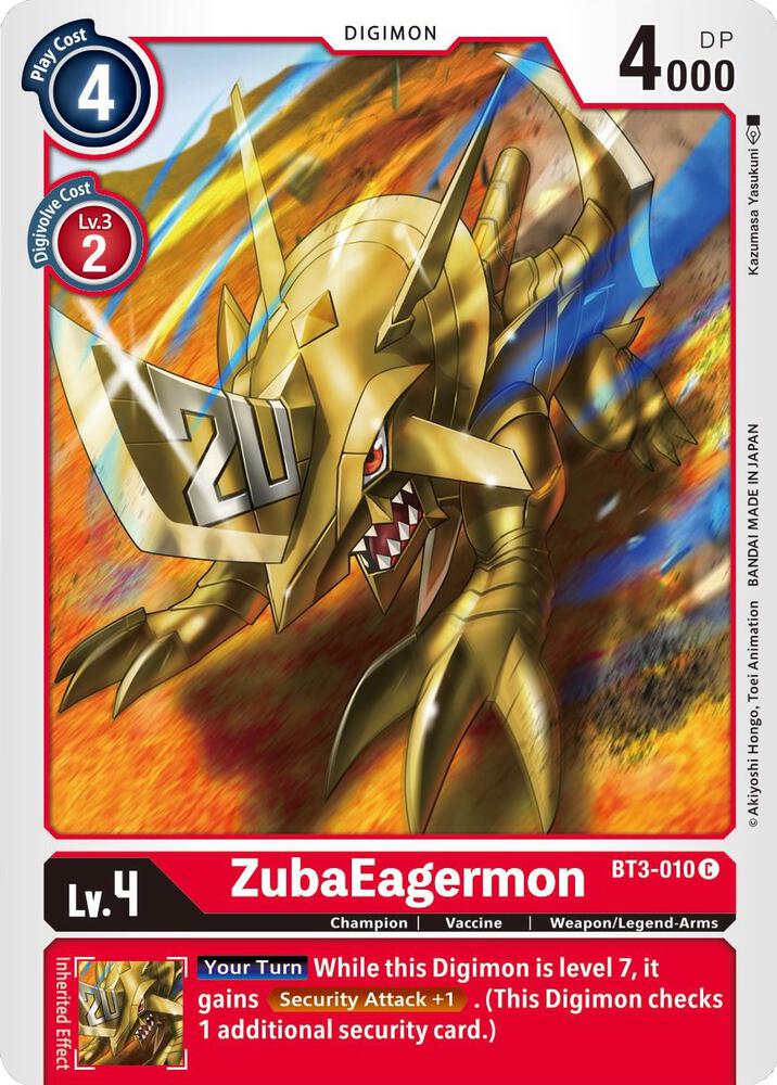 ZubaEagermon BT3-010 C (Release Special Booster 1.5) 