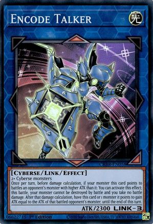 Encode Talker (SR) (CRBR-EN058) - Super Rare - Crossover Breakers