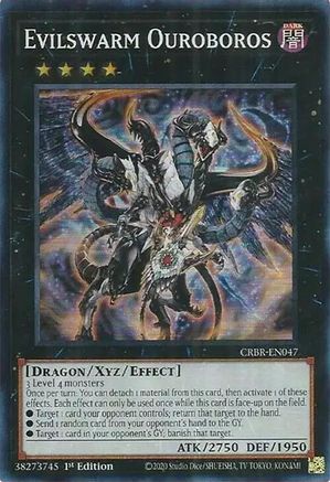 Evilswarm Ouroboros (SR) (CRBR-EN047) - Super Rare - Crossover Breakers