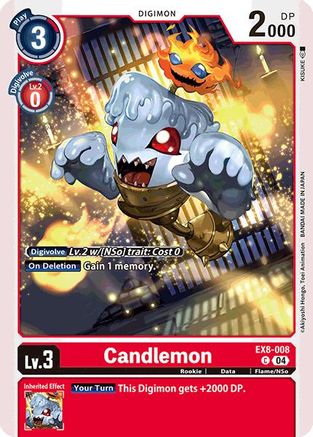 Candlemon (EX8-008)  Common - Chain of Liberation