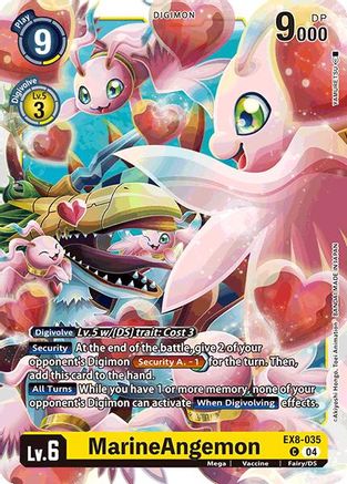 MarineAngemon (EX8-035)  Common - Chain of Liberation