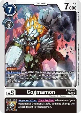 Gogmamon (EX8-050)  Uncommon - Chain of Liberation