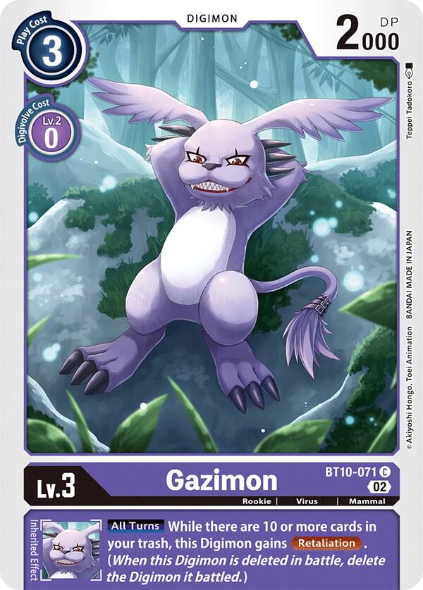 Gazimon BT10-071 C (Xros Encounter) 