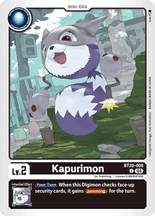 Kapurimon (BT20-005)  Common - Release Special Booster 2.5