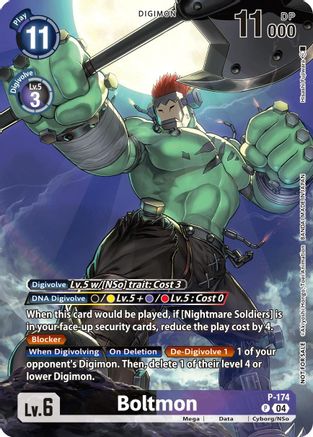 Boltmon (Update Pack 2025) (P-174) Foil Promo - Release Special Booster 2.5