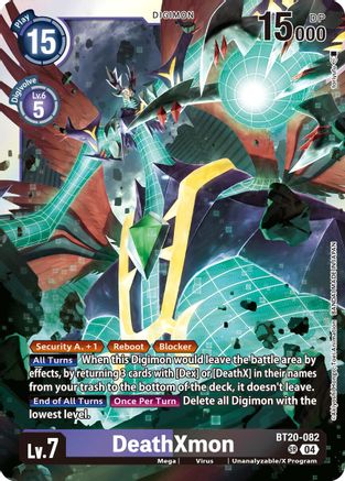 DeathXmon (BT20-082) Foil Super Rare - Release Special Booster 2.5