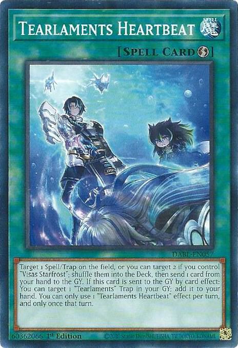 Tearlaments Heartbeat DABL-EN057 (Darkwing Blast)  - 1st Edition
