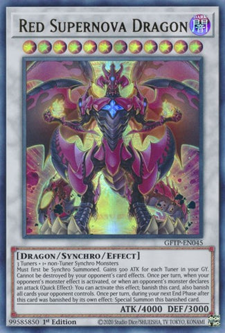 Red Supernova Dragon [GFTP-EN045] Ultra Rare