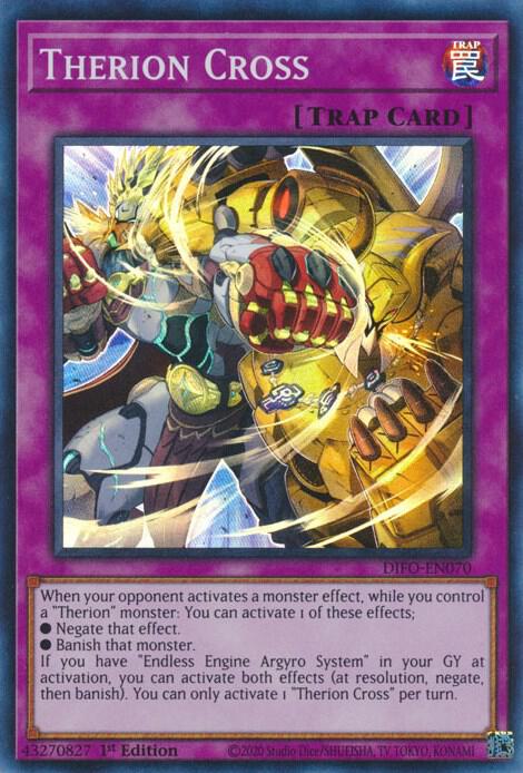 Therion Cross DIFO-EN070 (Dimension Force)  - 1st Edition