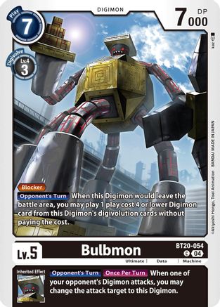 Bulbmon (BT20-054)  Common - Release Special Booster 2.5