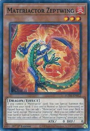 Materiactor Zeptwing (SUDA-EN012) - Common - Supreme Darkness