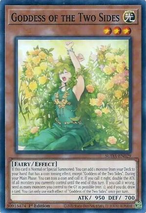 Goddess of the Two Sides (SUDA-EN029) - Common - 1st Edition - Supreme Darkness