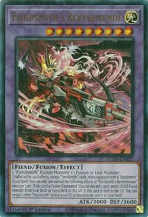 Fiendsmith's Rextremende (SUDA-EN037) - Ultra Rare - 1st Edition - Supreme Darkness
