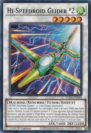 Hi-Speedroid Glider #2 (SUDA-EN040) - Common - Supreme Darkness
