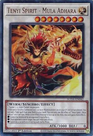 Tenyi Spirit - Mula Adhara (SUDA-EN042) - Ultra Rare - 1st Edition - Supreme Darkness