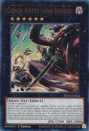 Goblin Bikers Gone Bonkers (SUDA-EN044) - Ultra Rare - Supreme Darkness