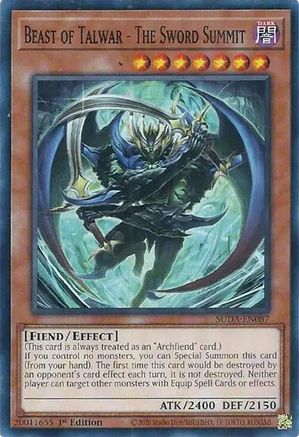 Beast of Talwar - The Sword Summit (SUDA-EN087) - Common - 1st Edition - Supreme Darkness