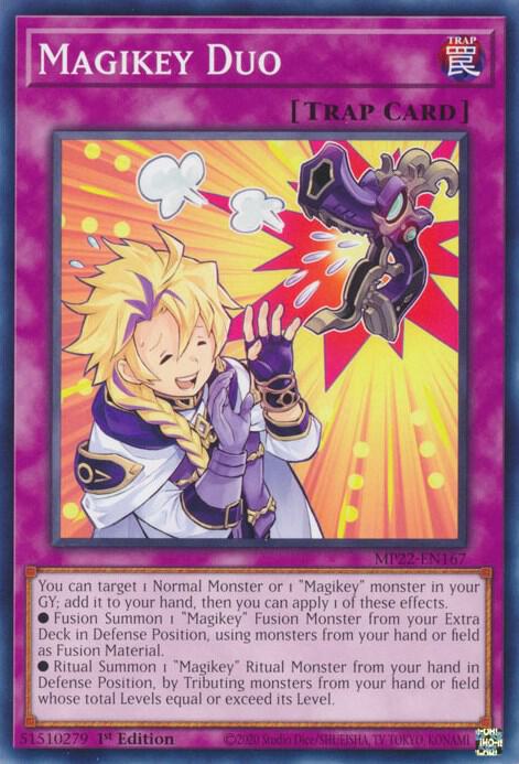 Magikey Duo MP22-EN167 (2022 Tin of the Pharaoh's Gods)  - 1st Edition