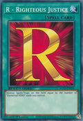 R Righteous Justice SGX2-ENA14 (Speed Duel GX: Midterm Paradox)  - 1st Edition
