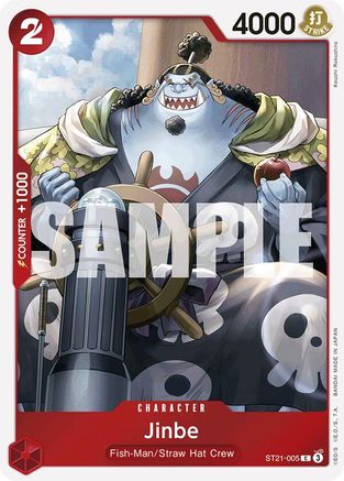 Jinbe (ST21-005) - Normal Common - Starter Deck EX: Gear 5