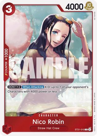 Nico Robin (ST21-010) - Normal Common - Starter Deck EX: Gear 5