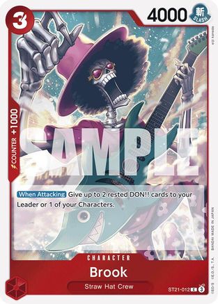 Brook (ST21-012) - Normal Common - Starter Deck EX: Gear 5