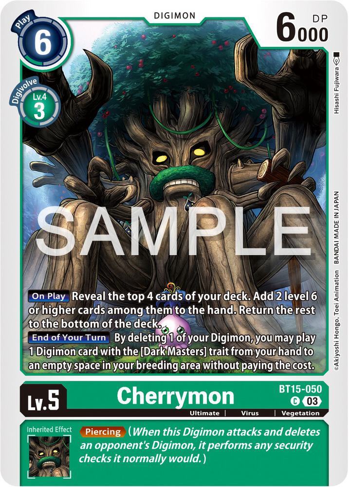 Cherrymon BT15-050 C (Exceed Apocalypse) 