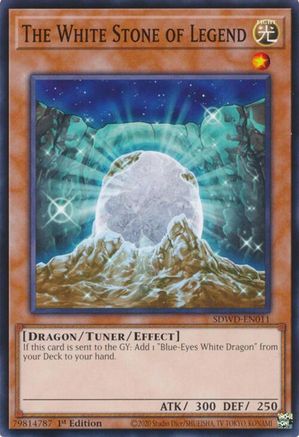 The White Stone of Legend (SDWD-EN011) - Common - Structure Deck: Blue-Eyes White Destiny