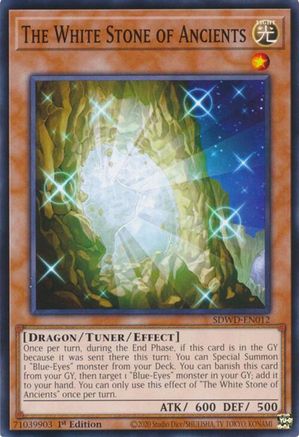 The White Stone of Ancients (SDWD-EN012) - Common - Structure Deck: Blue-Eyes White Destiny