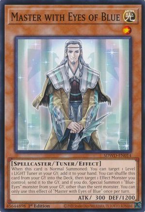 Master with Eyes of Blue (SDWD-EN014) - Common - Structure Deck: Blue-Eyes White Destiny