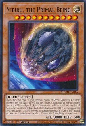 Nibiru, the Primal Being (SDWD-EN016) - Common - Structure Deck: Blue-Eyes White Destiny