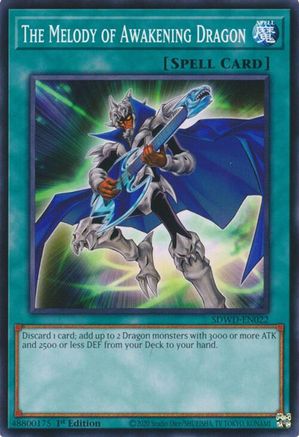 The Melody of Awakening Dragon (SDWD-EN022) - Common - Structure Deck: Blue-Eyes White Destiny