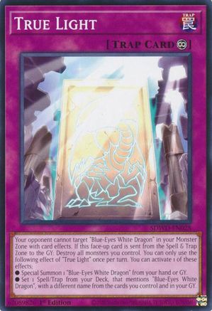 True Light (SDWD-EN028) - Common - Structure Deck: Blue-Eyes White Destiny