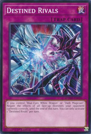Destined Rivals (SDWD-EN030) - Common - Structure Deck: Blue-Eyes White Destiny