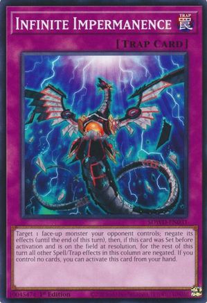 Infinite Impermanence (SDWD-EN031) - Common - Structure Deck: Blue-Eyes White Destiny